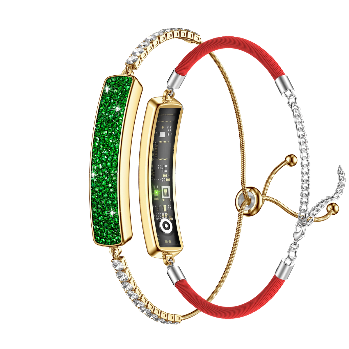 Evora Screenless Smart Band – 5ATM Waterproof Health & Fitness Tracker