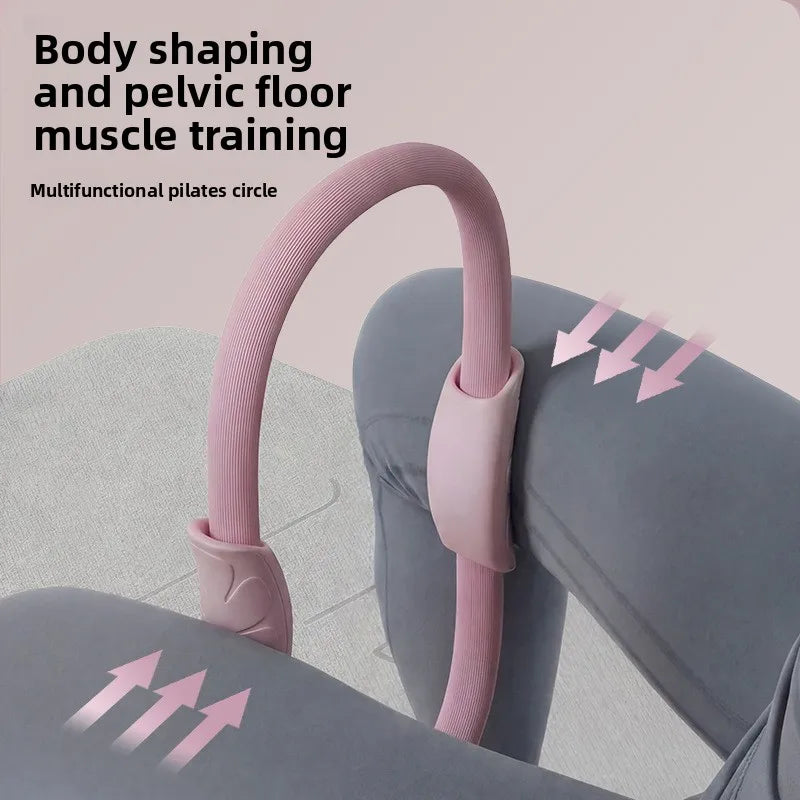Evora Pilates Ring – Magic Circle with Fiberglass Core for Resistance Training & Yoga