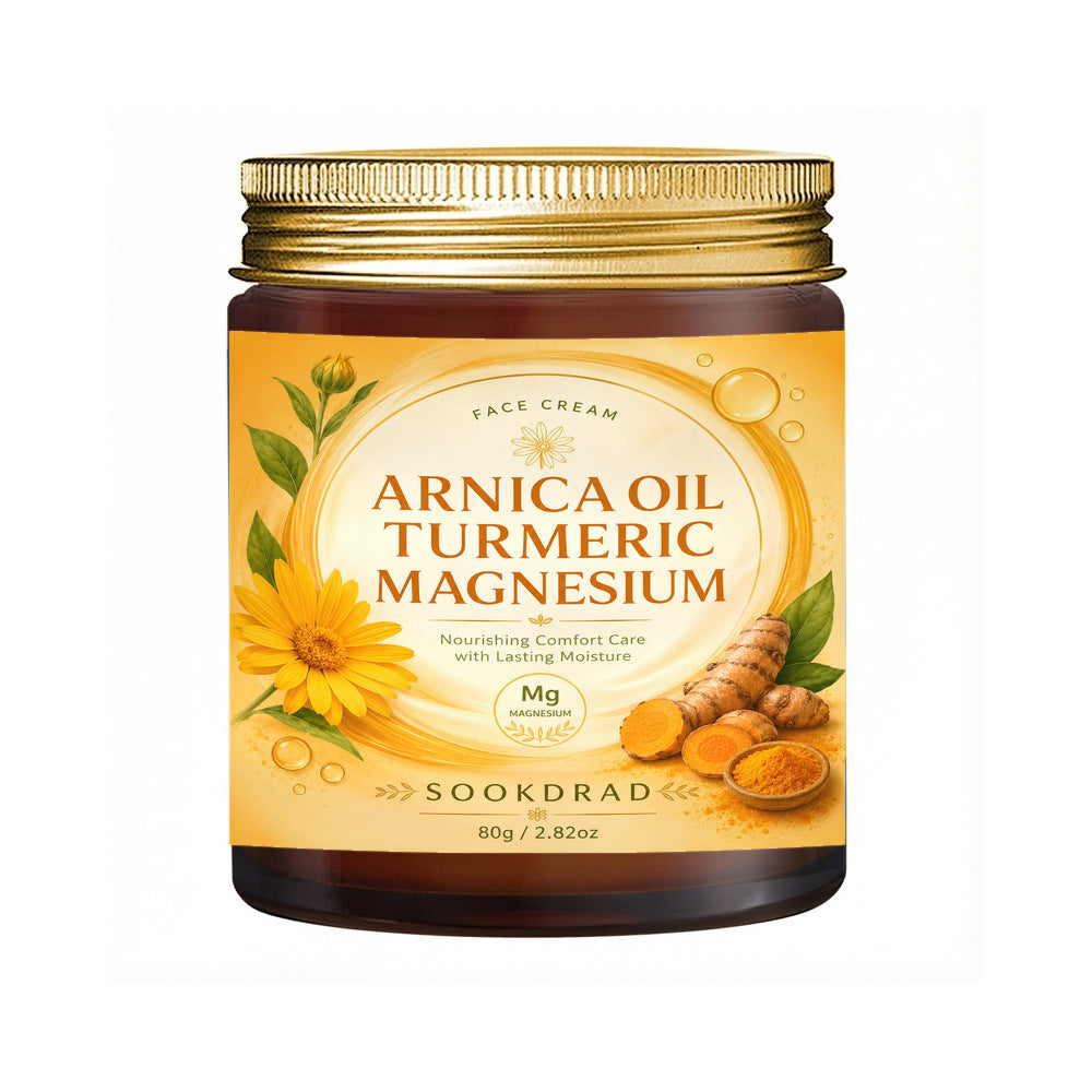 Evora Arnica, Turmeric & Magnesium Cream – Soothing Moisturizing Body Cream