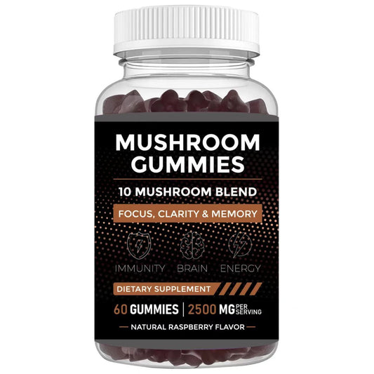Evora Mushroom Gummies – Daily Focus & Wellness Blend