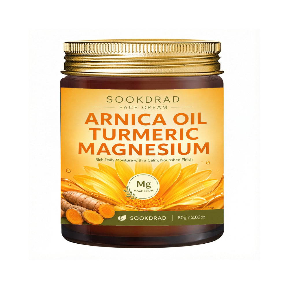 Evora Arnica, Turmeric & Magnesium Cream – Soothing Moisturizing Body Cream