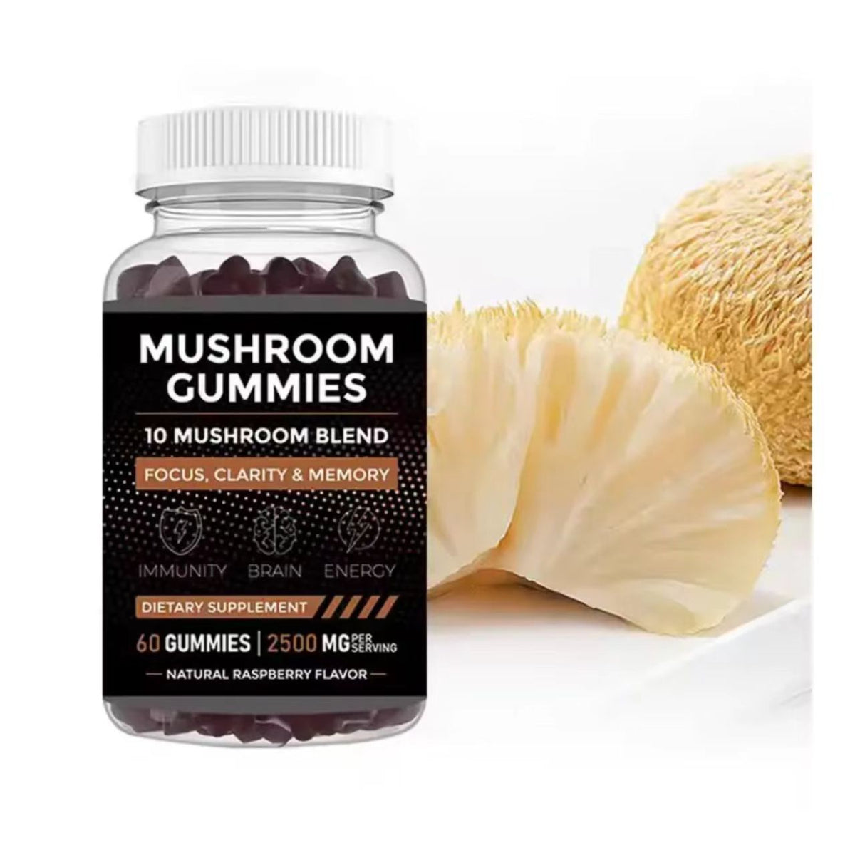 Evora Mushroom Gummies – Daily Focus & Wellness Blend