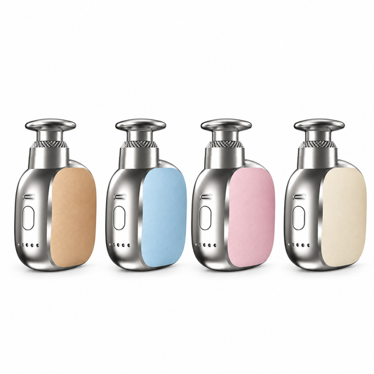 Evora Mini Massage Gun – Portable Deep Tissue Massager with 4 Heads