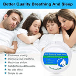 Evora Anti-Snoring Nose Clips – Nasal Dilators for Easier Breathing at Night (4 Pcs)