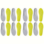 Evora Latex Sports Insoles – Cushioned Arch Support Insoles, Breathable & Odor-Control