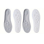Evora Latex Sports Insoles – Cushioned Arch Support Insoles, Breathable & Odor-Control