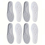 Evora Latex Sports Insoles – Cushioned Arch Support Insoles, Breathable & Odor-Control