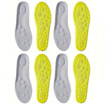 Evora Latex Sports Insoles – Cushioned Arch Support Insoles, Breathable & Odor-Control