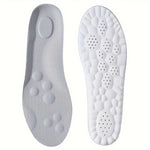 Evora Latex Sports Insoles – Cushioned Arch Support Insoles, Breathable & Odor-Control